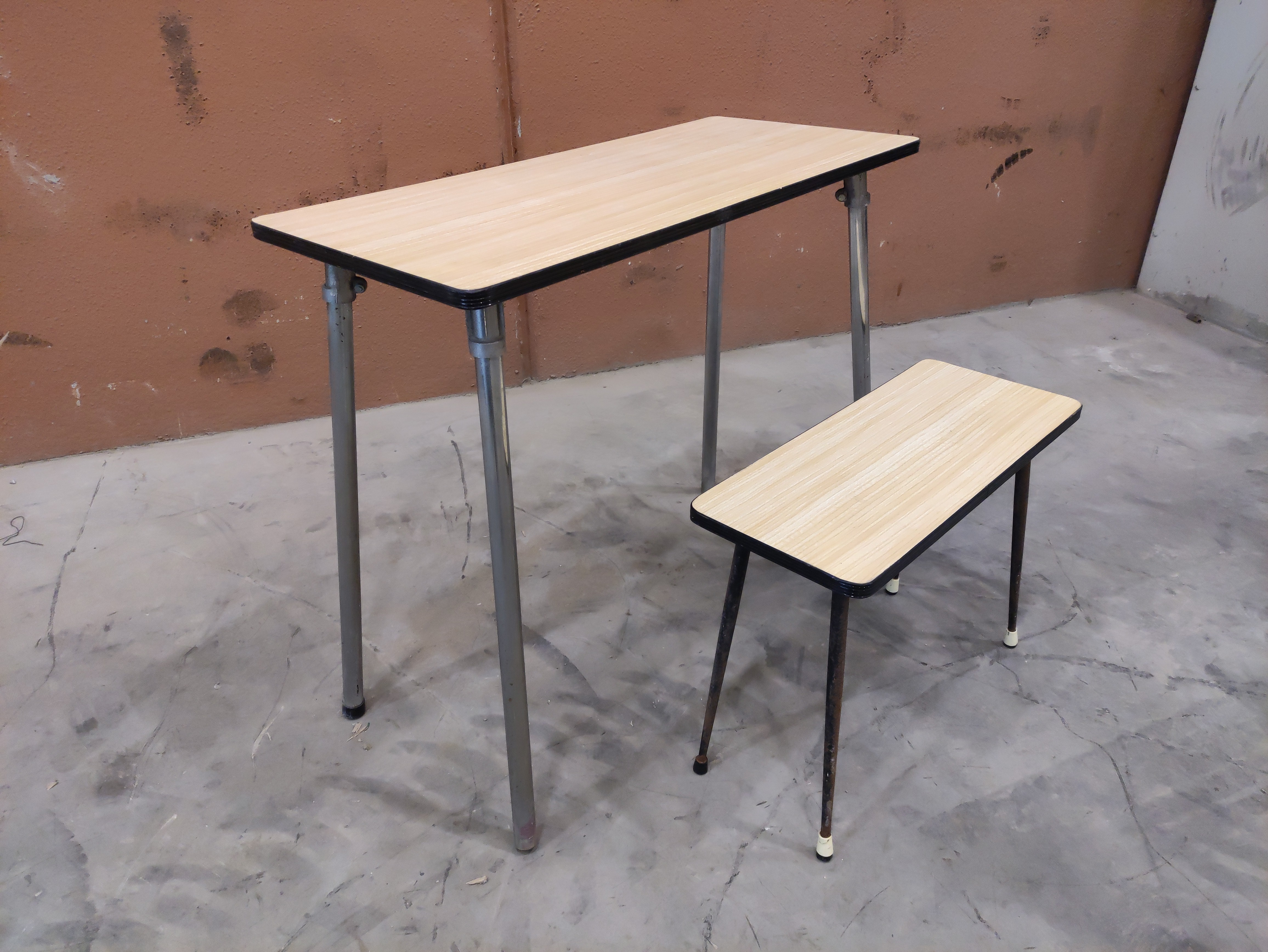 mesa banco auxiliar cocina 78x90.7x40.5 1u 46x61.5x25.5 1u